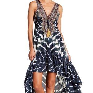 True Colours by La Moda dress in batik zebra